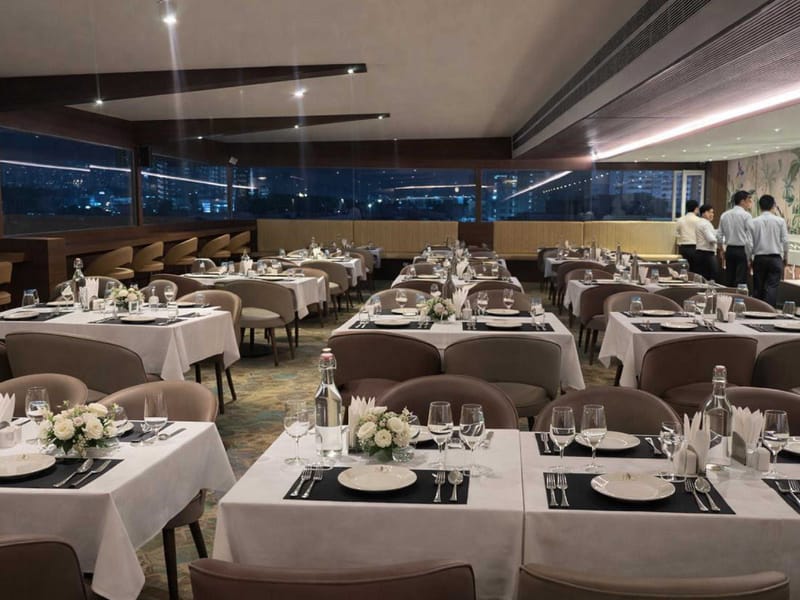 Aurora rooftop restaurant