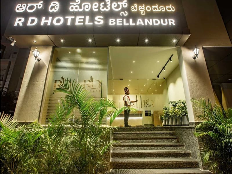 Hotel entrance