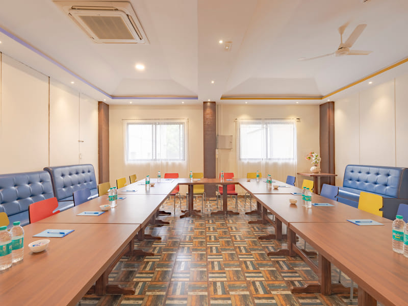 The meeting and conference room