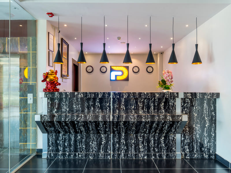 Reception, second view