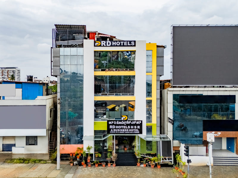 RD Hotels, HSR Layout seen from the street