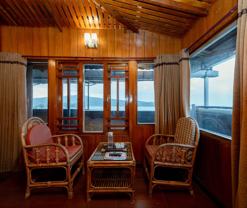 Cottage sit-out with sea view at Da Bay Inn