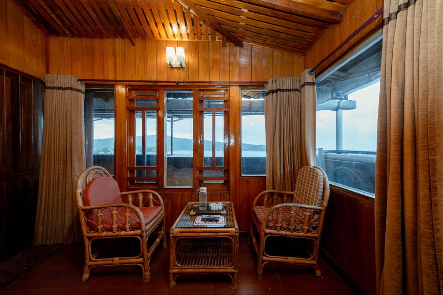 Wooden Cottage with sea view at Da Bay Inn, Port Blair
