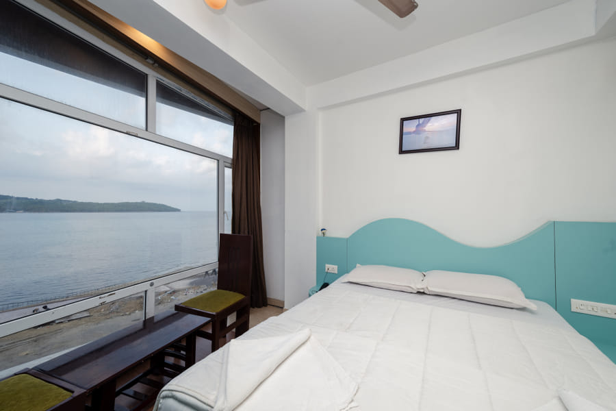 Sea-facing Junior Room at Da Bay Inn, Port Blair