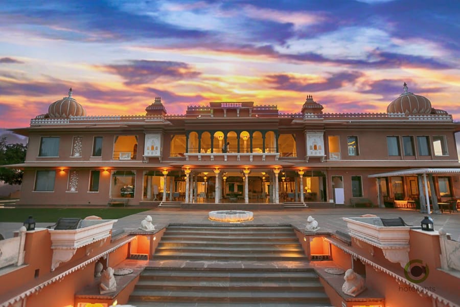 360° panoramic view of Fateh Garh, Udaipur