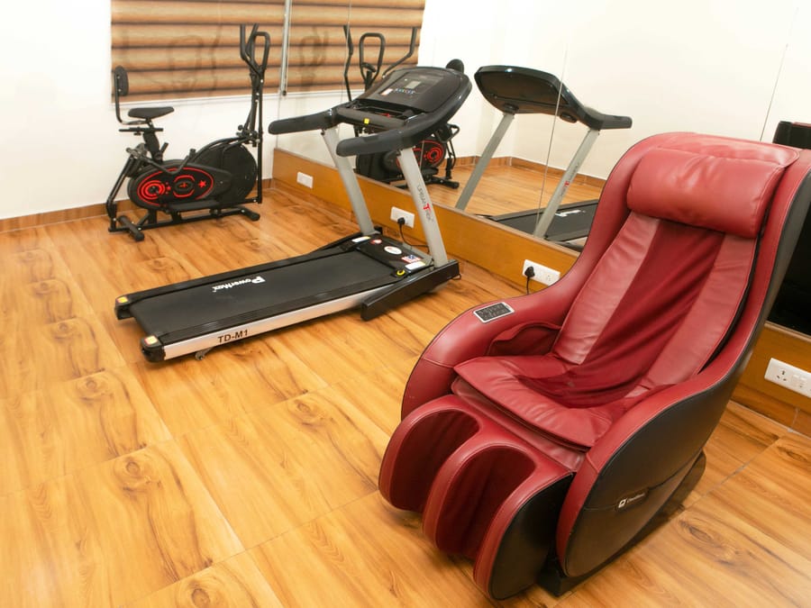 The fitness centre