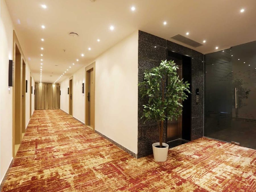 Guest-room corridor