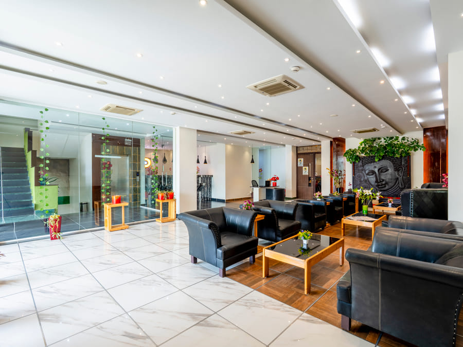 The lobby