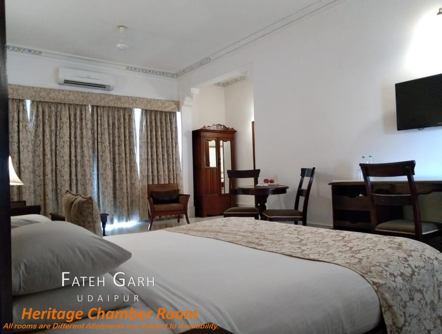 Heritage Chamber Room interior at Fateh Garh, Udaipur