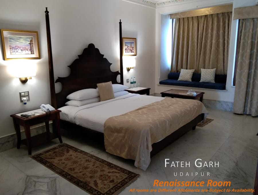 Renaissance Room interior at Fateh Garh, Udaipur