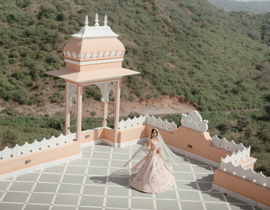 Wedding ceremony at Fateh Garh, Udaipur