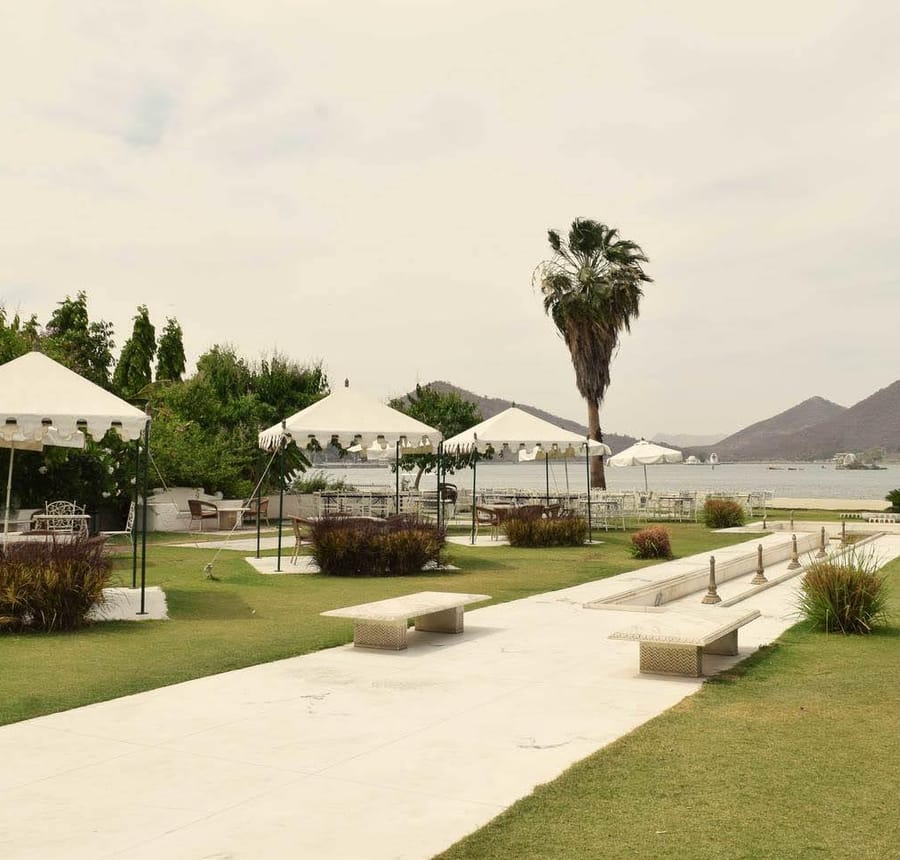 Open Garden Restaurant at Ram Pratap Palace