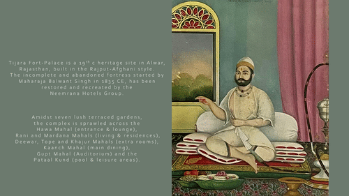 painting of a person who lived in ancient times