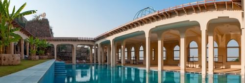 Swimming Pool_ Facade_Tijara Fort Palace_Hotel In Rajasthan_ Palace Hotel In Rajasthan 13