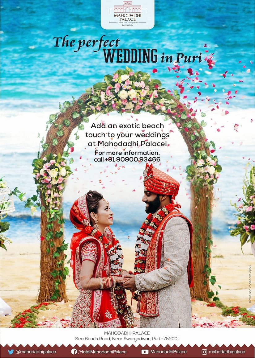 Avail amazing wedding offers at The Orchid Hotel, Puri near beach. Book Now!