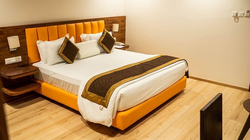 The Deluxe Room with Breakfast on the 2nd floor at Kyriad Hotel in Gulbarga