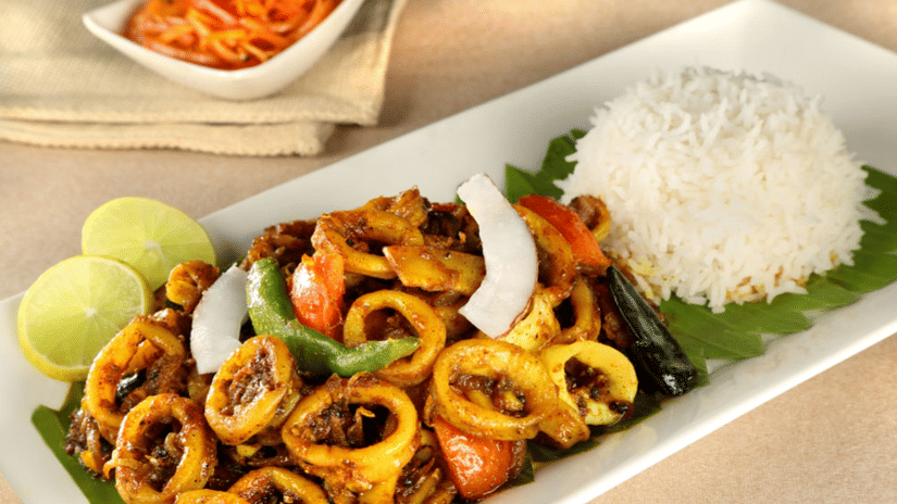 Seafood Dishes at Abad Plaza