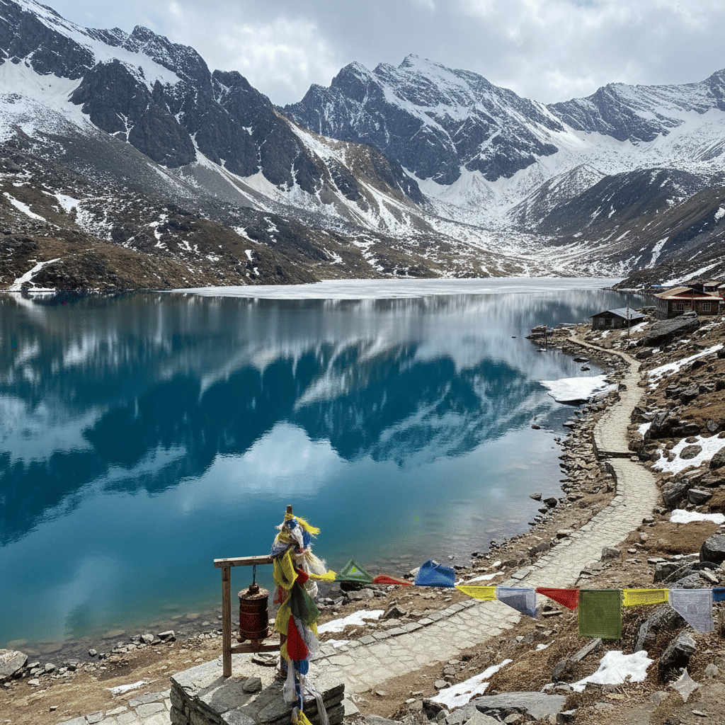 Tsomgo Lake (Changu Lake): The Glacial Beauty