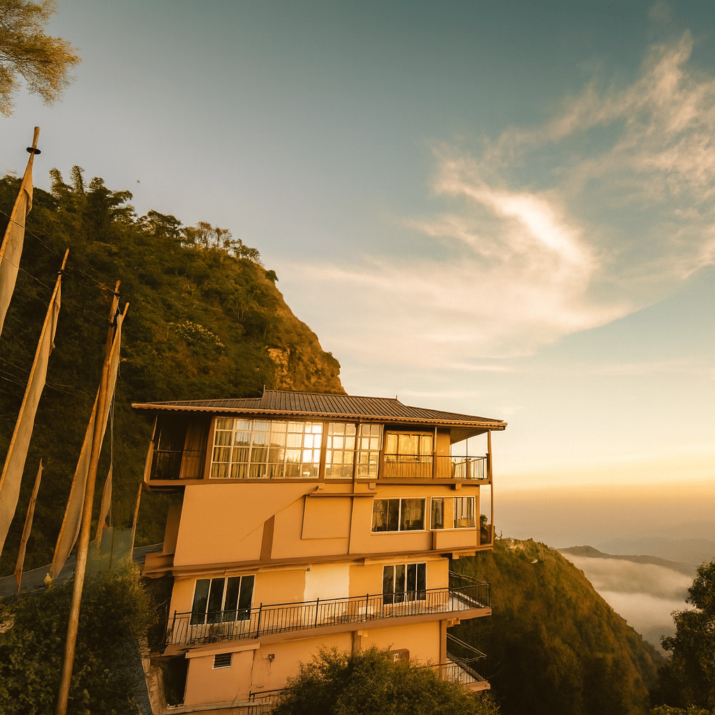 kurseong-hotel-morning-mountain-view