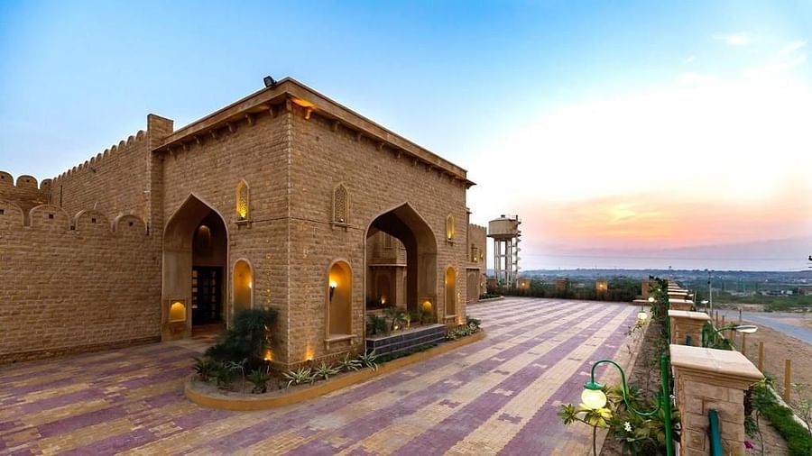 Main Porch Parking at Sairafort Sarovar Portico Jaisalmer