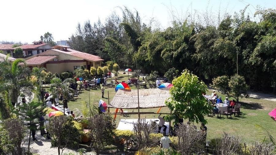 Holi celebration at Iris Resort