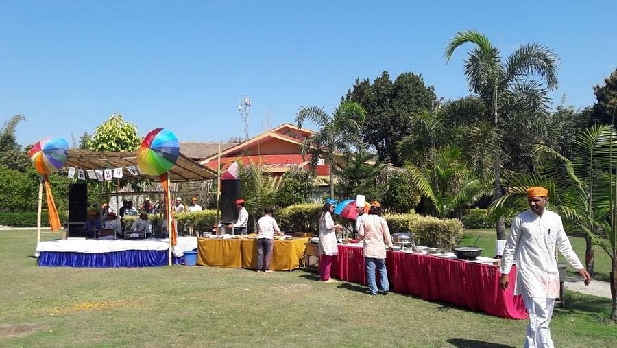 Holi with dry colors