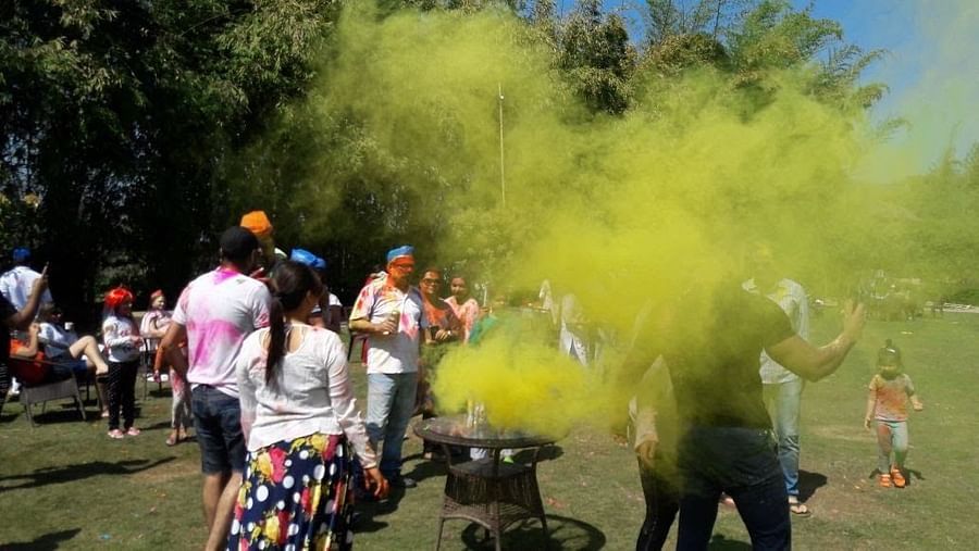 Holi colors