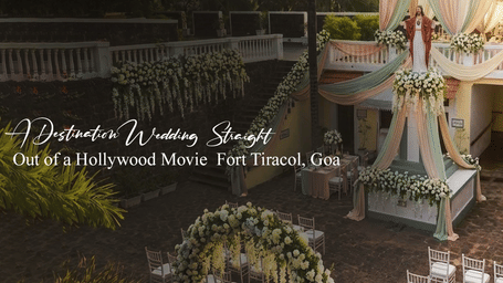 A Destination Wedding Straight Out of a Hollywood