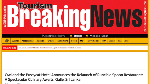 Tourism Breaking News