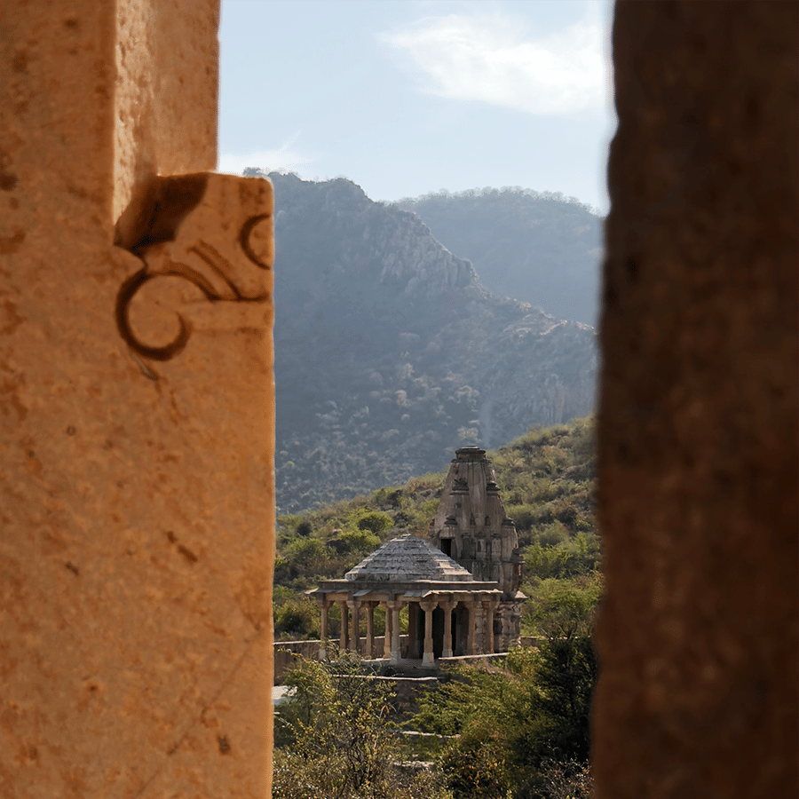 Temple at Bhangarh - Picnic at Bhangarh-Guest Rooms-Surya Bagh - Boutique Hotels in Ajabgarh Rajasthan