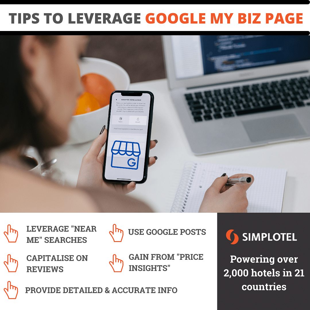 Optimise GMB listings for hotels