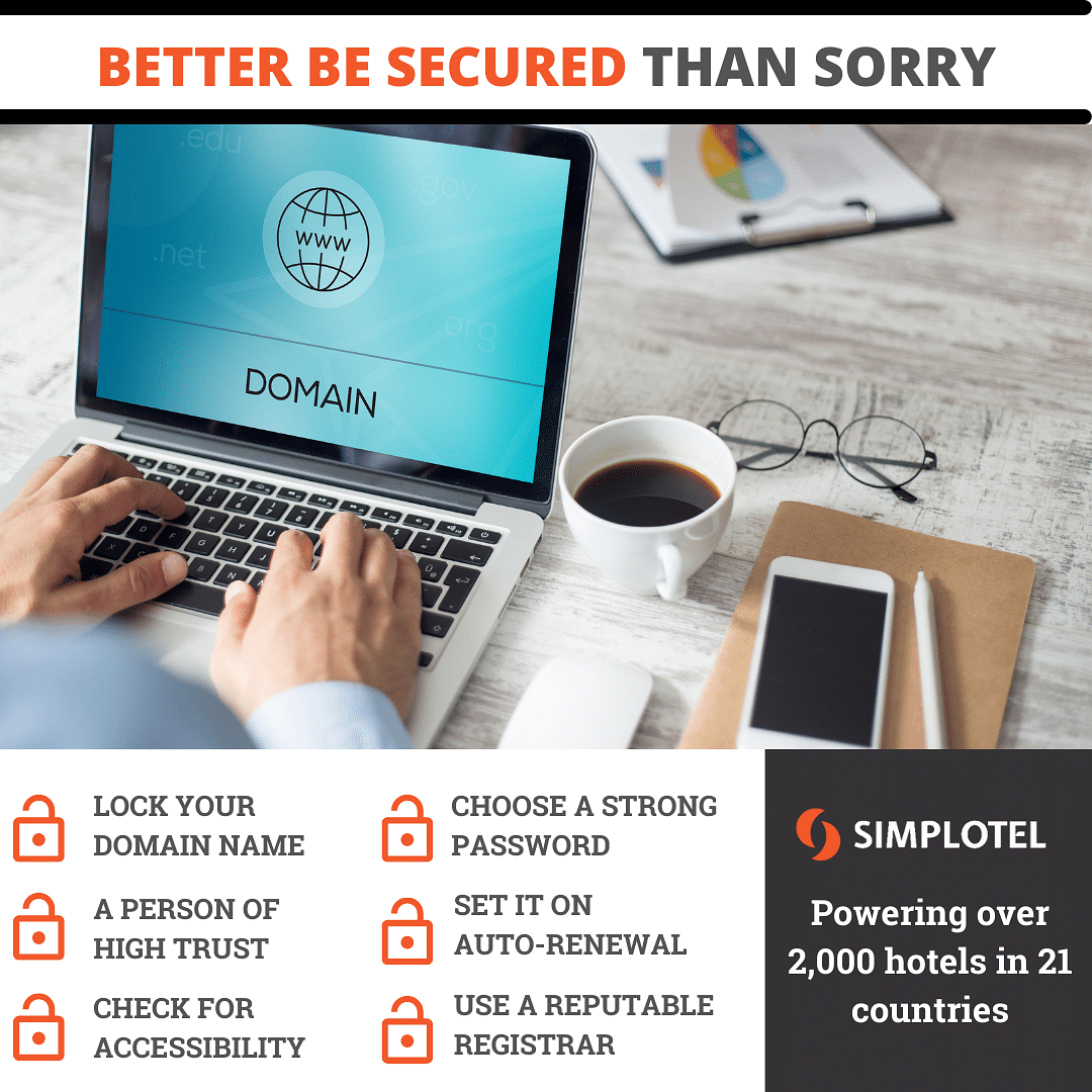 Secure your hotel website domain