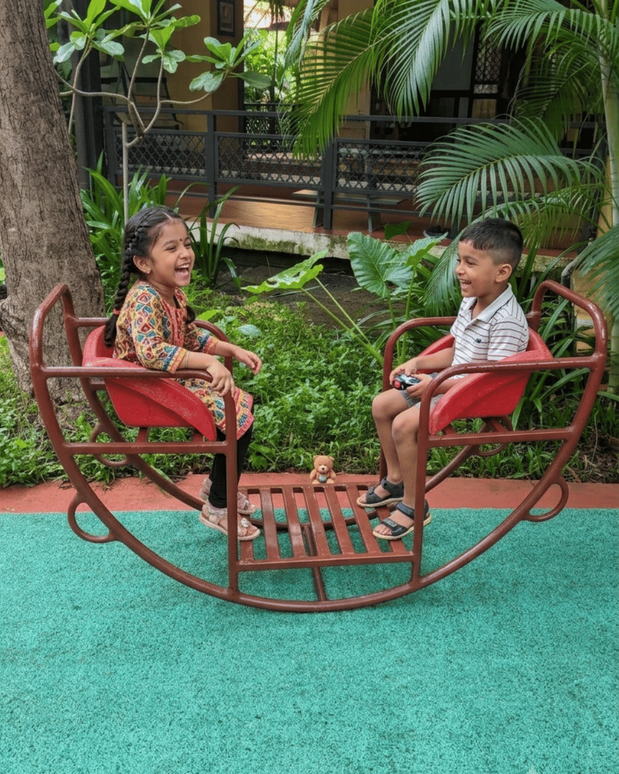Outdoor Rocking Seesaw