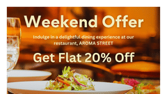 Hotel Le Grande Mumbai Social Media Post Alacarte 20 Discount Jan 25