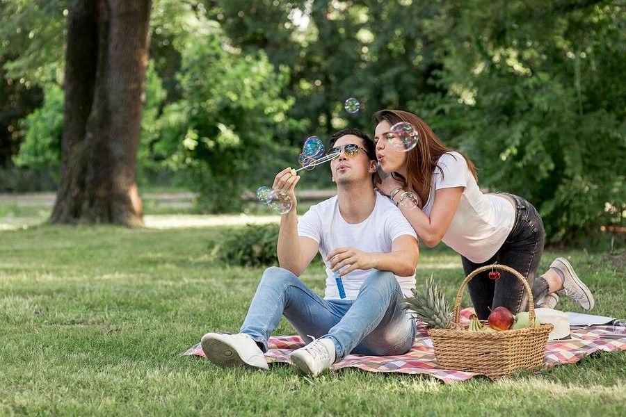 alt-text A couple on a picnic