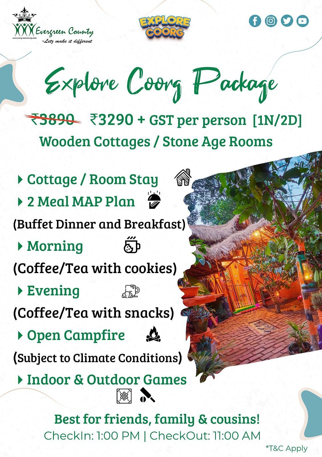 Explore Coorg Package Poster