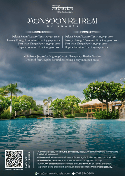 Monsoon Package Ranthambore
