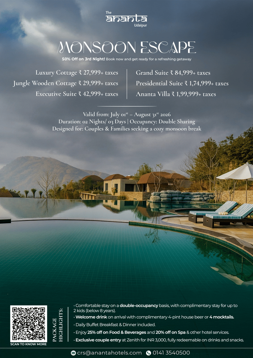 Monsoon Package Udaipur