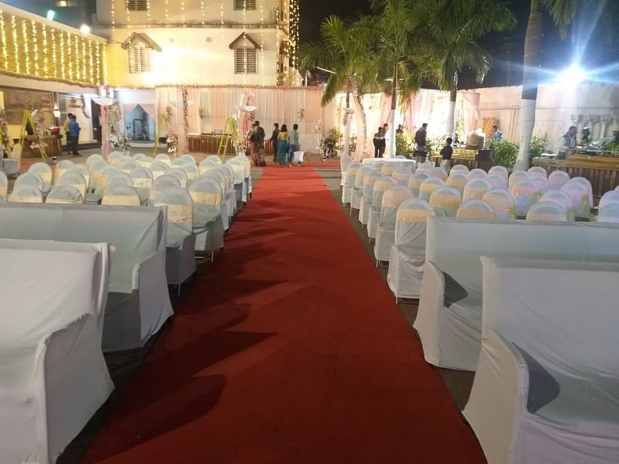 Lawn Area  at our hotel in Siliguri 6543