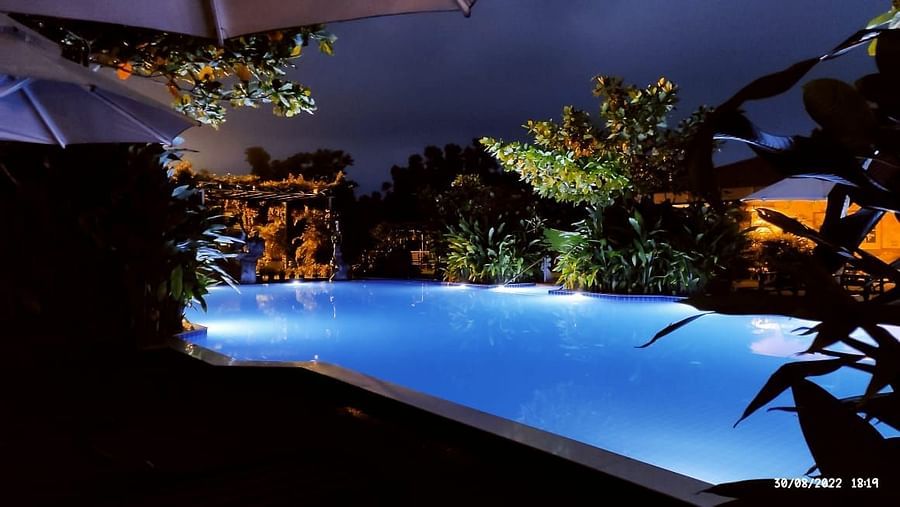 the swimming pool -Mayfair On Sea, Morjim, Goa 1
