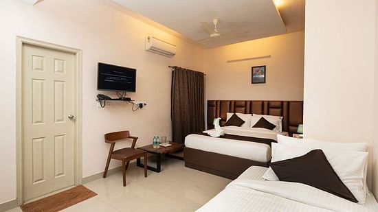 wide angle view of family room in Hotel Bali Nova