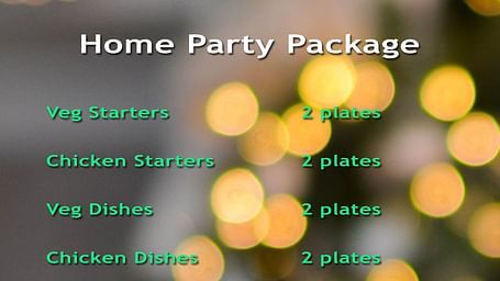 Home party package copy