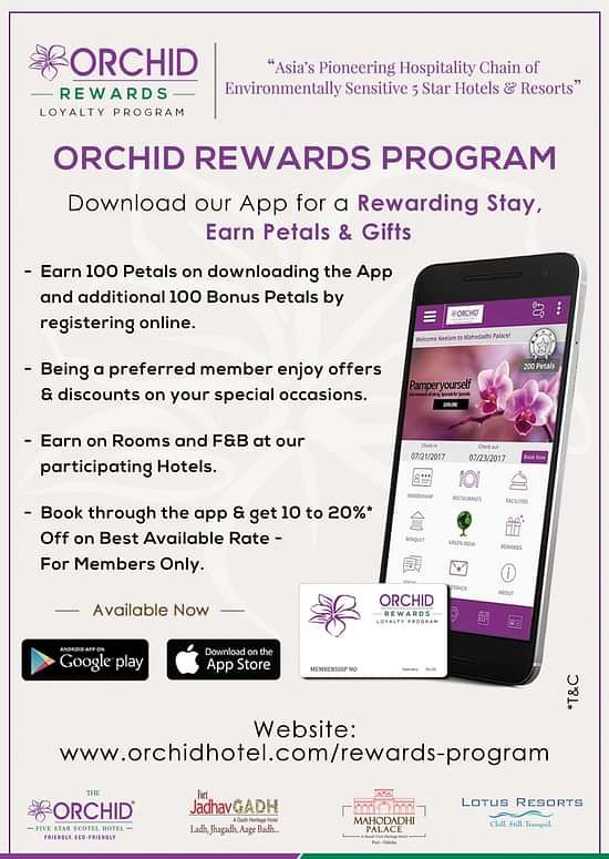 Benefits On Our Official App, Lotus Eco Beach Resort, Konark Hotels