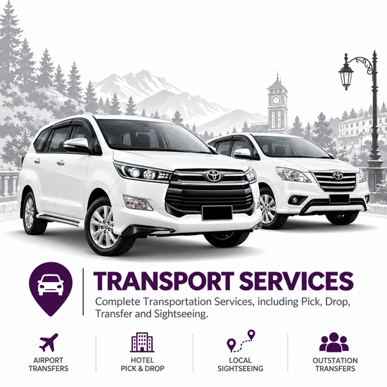 Transport services banner