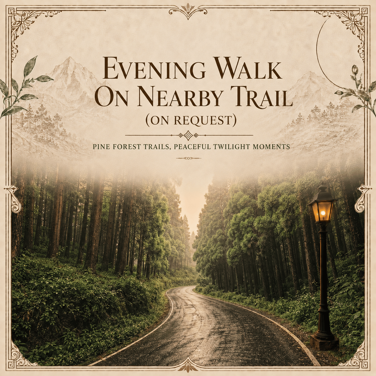 Evening Walk on request