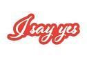 Image saying I-say-yes