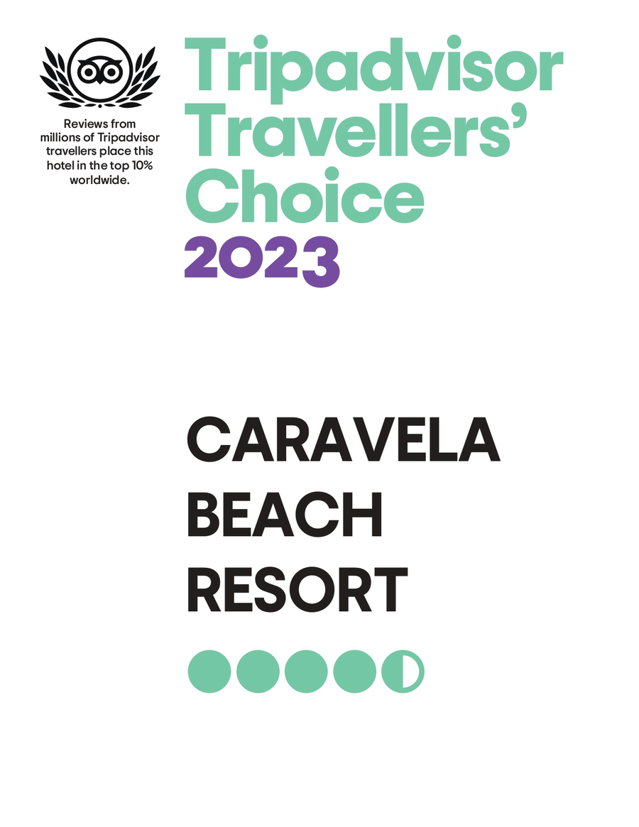 Travellers Choice 2023 given to Caravela Beach Resort Goa