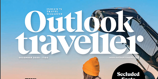 Outlook Traveller media page features Neemrana