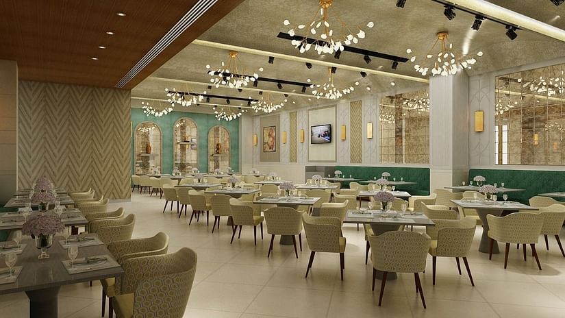 flavours, restaurant at The Gaurs Sarovar Premiere, Best hotels in Greater Noida 1