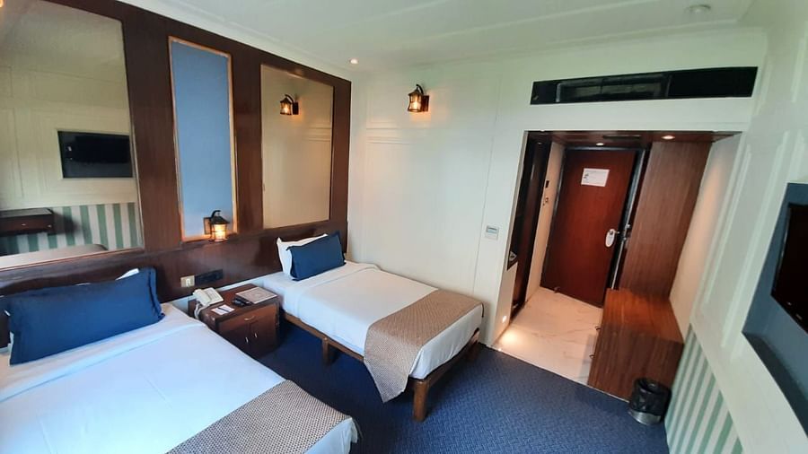 beds in one of our rooms